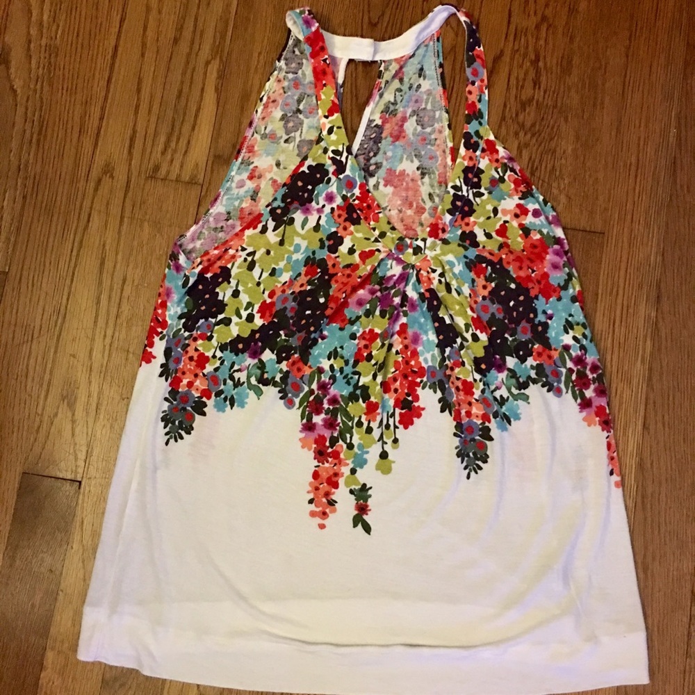 American Eagle floral tank